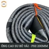  Ống cao su bố vải kt phi 200mm - Ống Việt Úc 