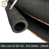  Ống Cao Su Bố Vải KT Phi 25MM 20Bar Nhập Khẩu - Ống Xối Việt Úc 