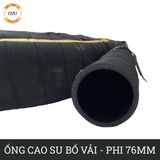  Ống cao su bố vải KT phi 76MM Nhập Khẩu - Ống Chống Phá Chống Nổ Việt Úc 