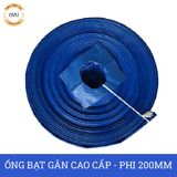  Ống bạt gân sần phi 100MM cuộn 50M - Ống bạt tải cát sỏi Việt Úc 