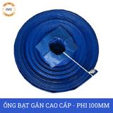  Ống bạt gân sần phi 100MM cuộn 20M - Ống bạt tải cát sỏi Việt Úc 