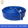  Ống bạt gân sần phi 100MM cuộn 50M - Ống bạt tải cát sỏi Việt Úc 