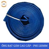 Ống bạt gân sần phi 120MM cuộn 20M - Ống bạt tải cát sỏi Việt Úc 