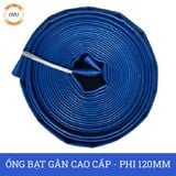  Ống bạt gân sần phi 120MM cuộn 50M - Ống bạt tải cát sỏi Việt Úc 