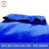  Ống bạt gân sần phi 250MM cuộn 20M - Ống bạt tải bùn cát sỏi bê tông Việt Úc 