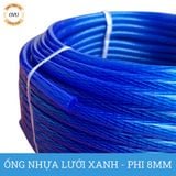  Ống nhựa lưới dẻo PVC phi 8mm - Ống lưới xanh dẫn nước Việt Úc 