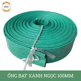  Ống bạt xanh ngọc 28C phi 100MM cuộn 20M - Ống bạt bơm cát sỏi Việt Úc 