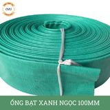  Ống bạt xanh ngọc 28C phi 100MM cuộn 50M - Ống bạt bơm cát sỏi Việt Úc 