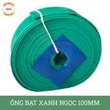  Ống bạt xanh ngọc 28C phi 100MM cuộn 20M - Ống bạt bơm cát sỏi Việt Úc 