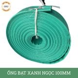  Ống bạt xanh ngọc 34C phi 100MM cuộn 20M - Ống bạt bơm cát sỏi Việt Úc 