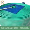 Ống bạt xanh ngọc phi 200MM cuộn 40M - Ống bạt bơm cát sỏi Việt Úc