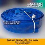  Ống bạt gân sần phi 100MM cuộn 20M - Ống bạt tải cát sỏi Việt Úc 