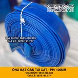  Ống bạt gân sần phi 100MM cuộn 20M - Ống bạt tải cát sỏi Việt Úc 