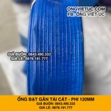  Ống bạt gân sần phi 120MM cuộn 20M - Ống bạt tải cát sỏi Việt Úc 