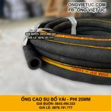  Ống Cao Su Bố Vải KT Phi 25MM Nhập Khẩu - Ống Xối Việt Úc 