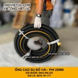  Ống Cao Su Bố Vải KT Phi 25MM Nhập Khẩu - Ống Xối Việt Úc 