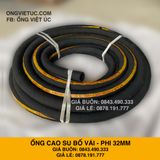  Ống Cao Su Bố Vải KT Phi 32MM Nhập Khẩu - Ống Xối Việt Úc 