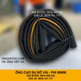  Ống cao su bố vải KT phi 90MM Nhập Khẩu - Ống Chống Phá Chống Nổ Việt Úc 