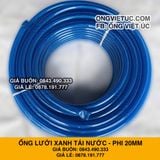  Ống nhựa lưới dẻo PVC phi 20mm - Ống lưới xanh dẫn nước Việt Úc 