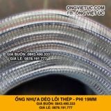  Ống nhựa mềm lõi thép nhập khẩu phi 19mm - Nhựa dẻo lõi lò xo Việt Úc 