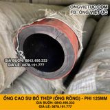  Ống Cao Su Bố Thép Phi 125MM cây 6M - Ống Rồng Hút Bùn Cát Việt Úc 