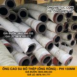  Ống Cao Su Bố Thép Phi 150MM cây 7M - Ống Rồng Hút Bùn Cát Việt Úc 