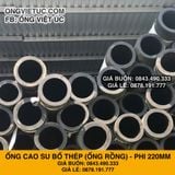  Ống Cao Su Bố Thép Phi 220MM Cây 7M - Ống Rồng Hút Bùn Cát Việt Úc 