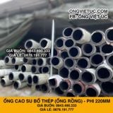  Ống Cao Su Bố Thép Phi 220MM Cây 6M - Ống Rồng Hút Bùn Cát Việt Úc 