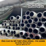  Ống Cao Su Bố Thép Phi 220MM Cây 7M - Ống Rồng Hút Bùn Cát Việt Úc 