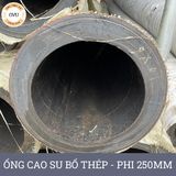  Ống Cao Su Bố Thép Phi 250MM Cây 3M - Ống Rồng Hút Bùn Cát Việt Úc 