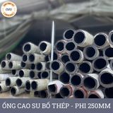  Ống Cao Su Bố Thép Phi 250MM Cây 2M - Ống Rồng Hút Bùn Cát Việt Úc 