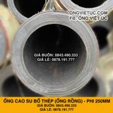  Ống Cao Su Bố Thép Phi 250MM Cây 8M - Ống Rồng Hút Bùn Cát Việt Úc 