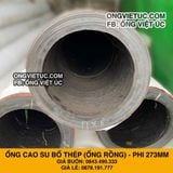  Ống Cao Su Bố Thép Phi 273MM (275MM) Cây 3M - Ống Rồng Hút Bùn Cát Việt Úc 