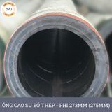  Ống Cao Su Bố Thép Phi 273MM (275MM) Cây 8M - Ống Rồng Hút Bùn Cát Việt Úc 