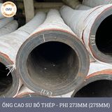  Ống Cao Su Bố Thép Phi 273MM (275MM) Cây 6M - Ống Rồng Hút Bùn Cát Việt Úc 