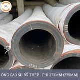  Ống Cao Su Bố Thép Phi 273MM (275MM) Cây 2M - Ống Rồng Hút Bùn Cát Việt Úc 