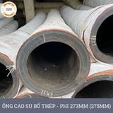  Ống Cao Su Bố Thép Phi 273MM (275MM) Cây 3M - Ống Rồng Hút Bùn Cát Việt Úc 