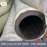  Ống Cao Su Bố Thép Phi 350MM Cây 3M - Ống Rồng Hút Bùn Cát Việt Úc 