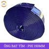  Ống bạt cốt dù tím phi 150MM cuộn 20M - Ống nhựa PVC tải cát sỏi Việt Úc 
