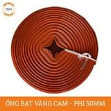  Ống bạt vàng cam phi 50mm - Ống bạt mềm cốt dù Việt Úc 