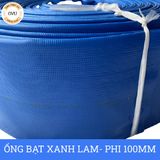 Ống bạt bơm nước Phi 100MM cuộn 30M - Ống bạt cốt dù Việt Úc 