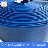  Ống bạt bơm nước Phi 120MM cuộn 100M - Ống bạt cốt dù Việt Úc 