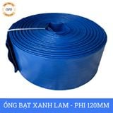  Ống bạt bơm nước Phi 120MM cuộn 50M - Ống bạt cốt dù Việt Úc 