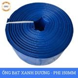  Ống bạt bơm nước Phi 150MM cuộn 50M - Ống bạt cốt dù Việt Úc 