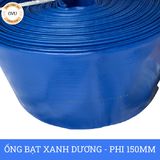  Ống bạt bơm nước Phi 150MM cuộn 30M - Ống bạt cốt dù Việt Úc 