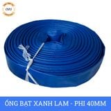  Ống bạt bơm nước Phi 40MM cuộn 100M - Ống nhựa PVC cốt dù Việt Úc 