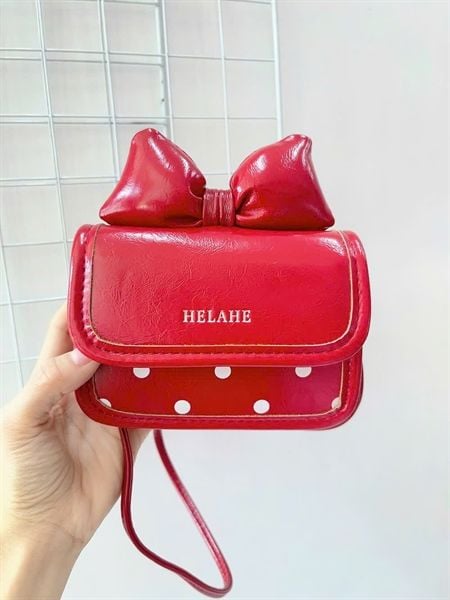  Túi xách cho bé - Túi Đỏ Nơ 