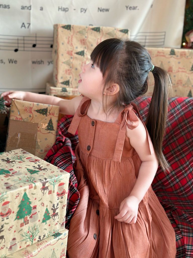  Đầm 2 dây - Cam đất 