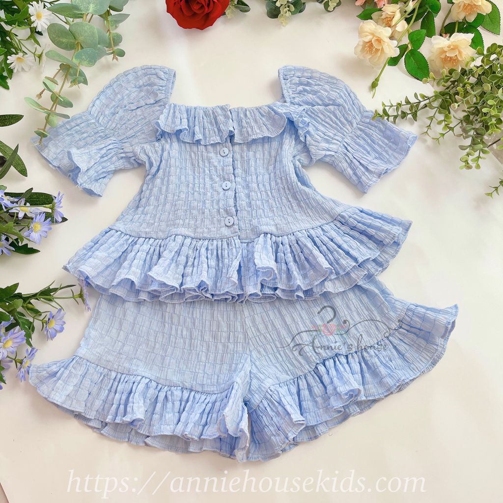  Bộ xốp nhún - xanh biển 