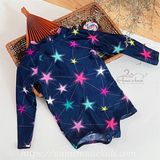  Đồ bơi xanh ngôi sao 